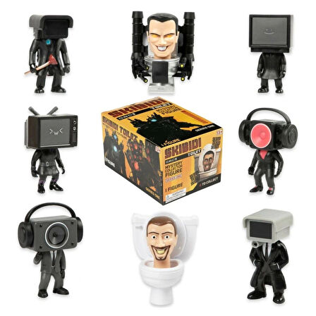 Nessiworld KBD00000 Skibidi Toilet Figür Surpriz Paket
