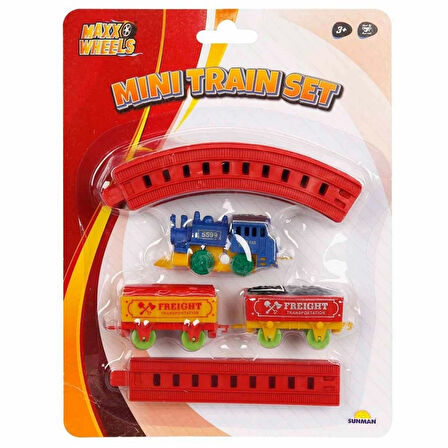 Nessiworld Maxx Wheels Mini Tren Seti 11 Parça