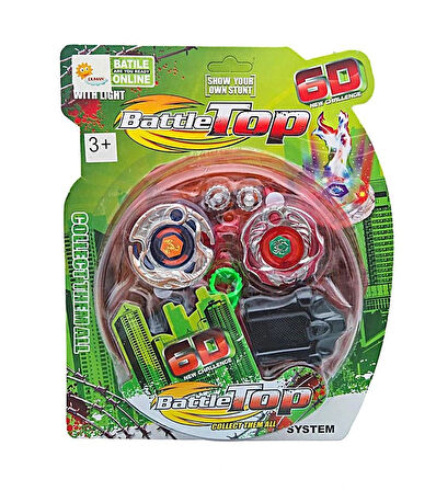 Nessiworld KARTELA SAHALI 2 Lİ BEYBLADE -DMN