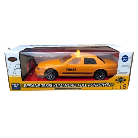 Nessiworld Kutulu Pilli Uzaktan Kumandalı Taksi