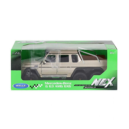 Nessiworld 24061 Welly Mercedes G63 AMG 1:24 -Karsan Oyuncak