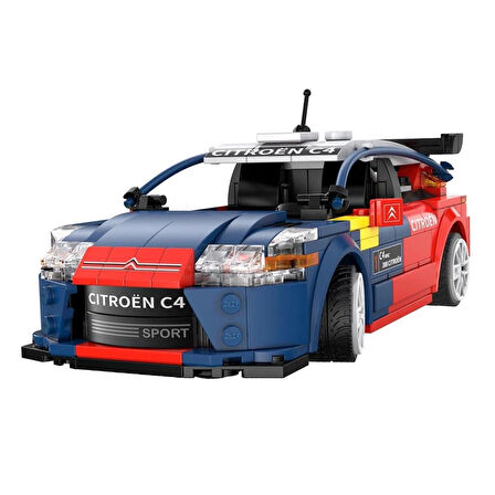 Nessiworld C51078W Cada 2008 Citroen C4 WRC Blok Seti 329 Parça -Vagon life