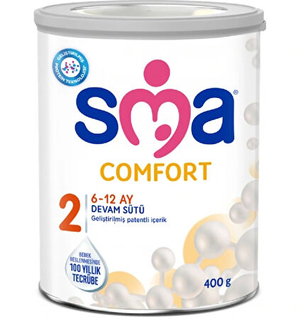 SMA Comfort 2 Devam Sütü 6-12 Ay 400 Gr