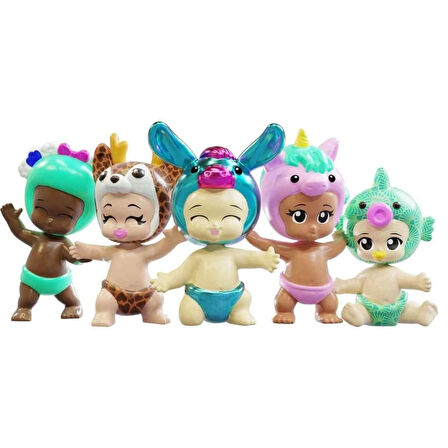 Nessiworld 34029 Bibi-Chibis Sürpriz Figür Paketi S1 -Sunman