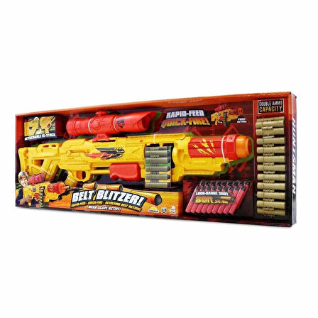 91955 Belt Blitzer 18 Mermili Sünger Dart Atan Silah -Sunman
