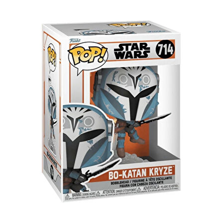 Nessiworld Funko POP : The Mandalorian-Katan w/Darksaber and Jet Pack
