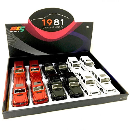 Nessiworld Displayde Metal Çek Bırak Jeep