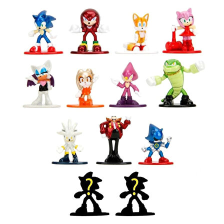 Nessiworld 253251047 Jada Sonic Blind Pack Nanofigs  Sürpriz Paket
