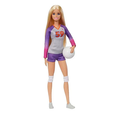 Nessiworld Barbie Sporcu Bebekler Voleybolcu HKT72