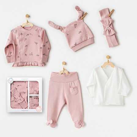 Nessiworld Andywawa AC25040 Puppy Gazelle 5'Li Hastane Çıkışı Pink