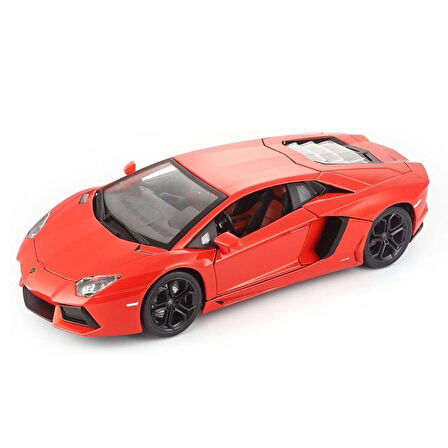Nessiworld 11033 Burago 1:18 Lamborghini Aventador LP700-4 Turuncu Model Araba