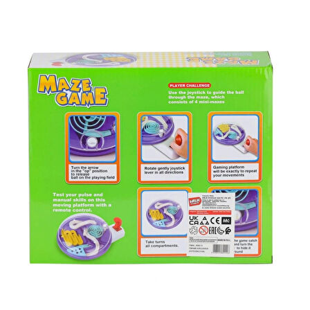 Nessiworld JRD967-10 Daire Survivor Joyistik Denge Oyunu -Birliktoys