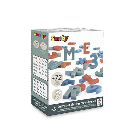 Nessiworld Smoby 72 Magnetic Letters & Numbers