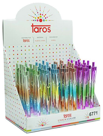 Unick Color Versatil Kalem Metalik Cool 48 Lİ 6771-48-PKT