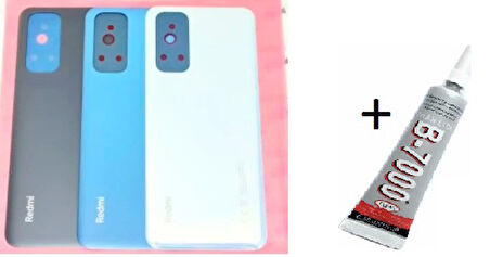 REDMİ NOTE 11S Arka Batarya Pil Kapağı MAVİ (B7000 15 ML Yapıştırıcı)