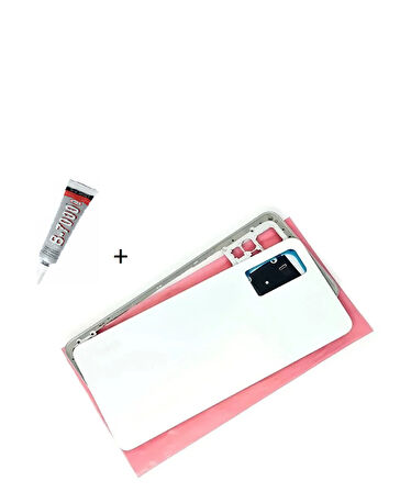 REDMİ NOTE 11 PRO Arka Batarya Pil Kapağı BEYAZ (B7000 15 ML Yapıştırıcı)