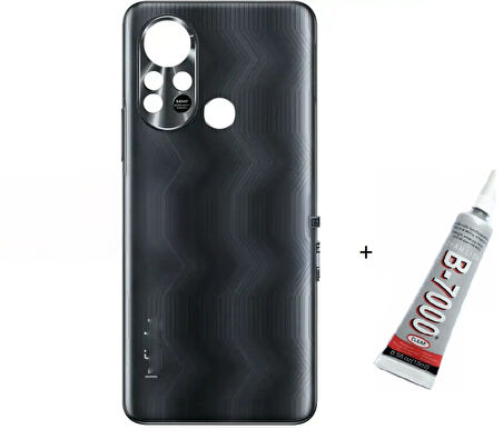 İNFİNİX HOT 11S Arka Batarya Pil Kapağı YEŞİL (B7000 15 ML Yapıştırıcı)