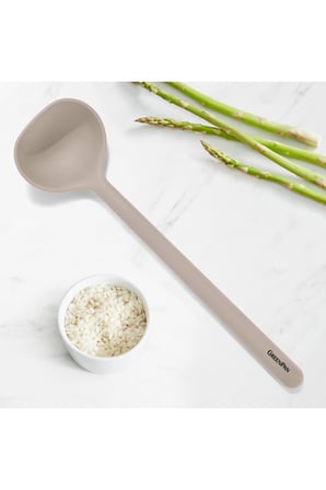 GreenPan Silikon Kepçe Bej | Platinum Silicone | BPA İçermez | 200°C Isıya Dayanıklı |