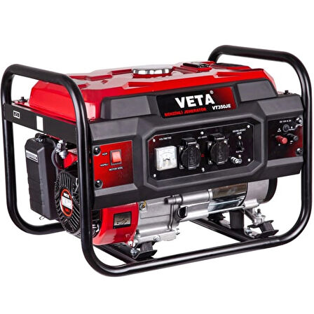 Veta VT-350JE Benzinli İpli Jeneratör Monofaze 2.8 kW