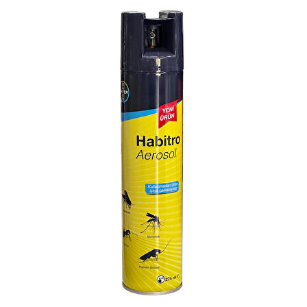 Bayer Habitro Sinek Sivrisinek Hamam Böceği İlacı Aerosol 275ml