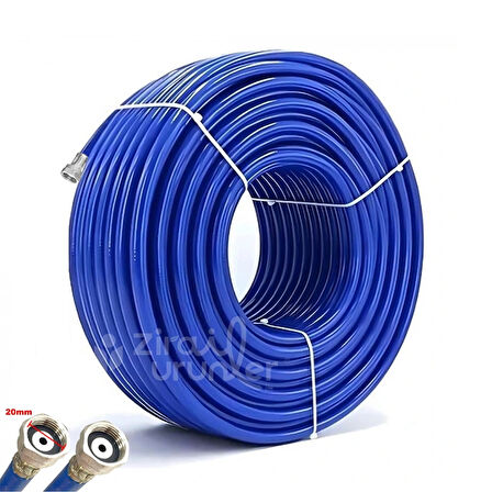 Sel Basınçlı İlaçlama Makinası Hortumu 8.5mm 75 Bar 50mt Mavi