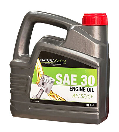 Natura Chem Sae 30 Numara Yağ 3 Lt Motorlu Testere Zincir Yağı