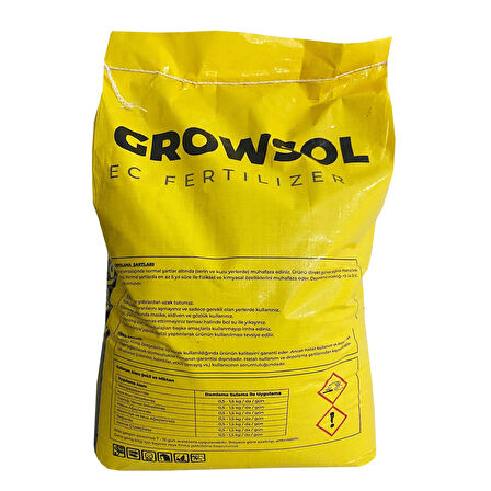 Growsol 30-10-10 Yavaş Salınım Azotlu Akıllı Gübre 25Kg