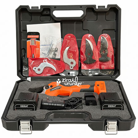 Bartech SC-8612 45mm Akülü Budama Makası 25.2V 4Ah Çift Akülü