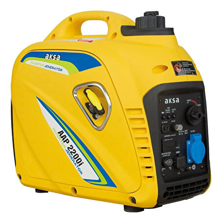Aksa AAP 2200i 2.2kW Portatif Sessiz Benzinli Jeneratör İpli