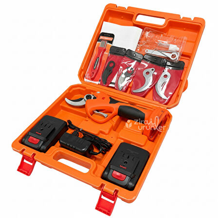 Bartech SC-8605 40mm Sensörlü Akülü Budama Makası 21V 2Ah Çift Akülü