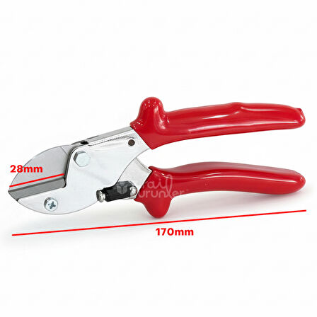 Palmera APS16 Bağ Bahçe Çiçek Budama Makası Anvil Tip 13mm