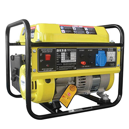 Aksa AAP 1200 Portatif İpli Benzinli Jeneratör 1.0kW