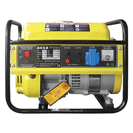 Aksa AAP 1200 Portatif İpli Benzinli Jeneratör 1.0kW