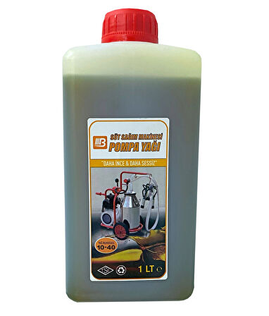 Bartech Süt Sağım Makinesi Özel Pompa Yağı 1lt