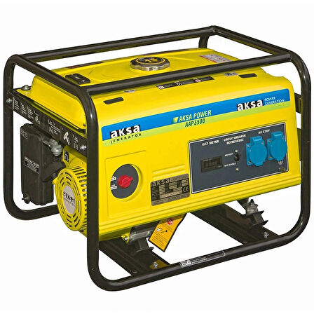 Aksa AAP 3500 Portatif İpli Benzinli Jeneratör 2.8kW