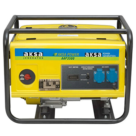 Aksa AAP 3500 Portatif İpli Benzinli Jeneratör 2.8kW