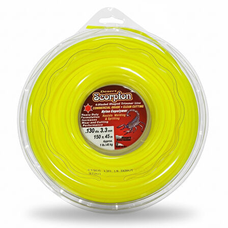 Scorpion Motorlu Tırpan Misinası 3.30mm 45mt Profesyonel Misina USA