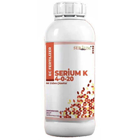 Serium 4-0-20 Azot Potasyum Nk Gübre Çözeltisi 1lt