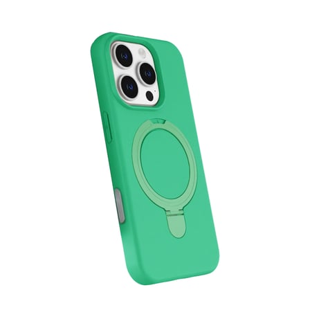 Apple iPhone 16 Pro Max Regal Magsafe Standlı Kapak - Yeşil