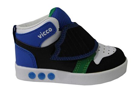 Vicco 313.E20K.100 Siyah (19-21) Işıklı Çocuk Ayakkabı Bot