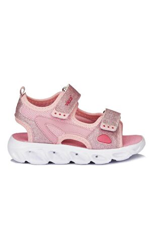 Vicco Roy 332.X21Y.189 Kız Çocuk Işıklı Sandalet Pembe 22-30 