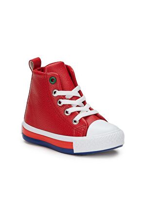 Vicco Roro 925.B22K.210 Erkek Çocuk Sneaker Bot Kırmızı 22-25 