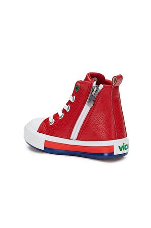 Vicco Roro 925.B22K.210 Erkek Çocuk Sneaker Bot Kırmızı 22-25 