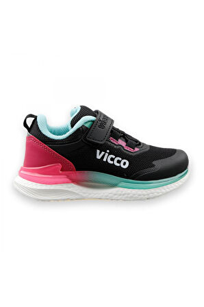 Vicco 346.F23K.318 Yancy Filet Phylon Siyah Kız Çocuk Spor Ayakkabı