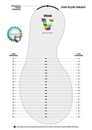 Vicco Chou Ortopedik Çocuk Spor Ayakkabı