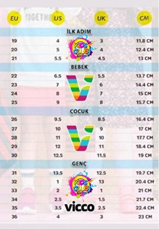 Vicco Rave Ortopedik Çocuk Sandalet