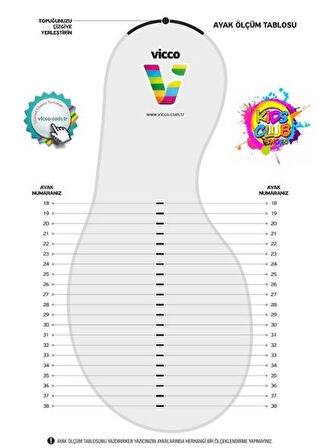 Vicco Rave Ortopedik Çocuk Sandalet