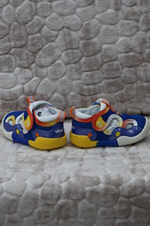 Vicco 950.E24Y.226 Kendy Saks Mavi Anatomik İlk Adım Erkek Çocuk Ayakkabı