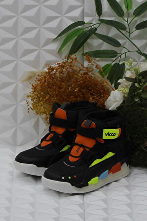 Vicco 946.F24K.426 Siyah Rahat Hafif Erkek Çocuk Bot