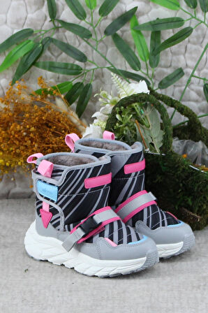 Vicco 943.P24K.468 Gri Karoo Hafif Rahat Kız Çocuk Bot